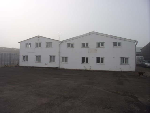 Outside view of an abandoned building